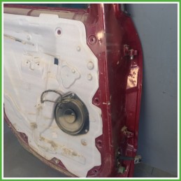 Porta Portiera Sportello Posteriore Sinistra SX BICOLORE ROSSO/BIANCO FIAT 500L 73 Monovolume 2012 2018 Originale Usato