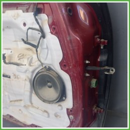 Porta Portiera Sportello Anteriore Sinistra SX BICOLORE ROSSO/BIANCO FIAT 500L 73 Monovolume 2012 2018 Originale Usato