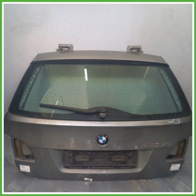 Portellone Bagagliaio Cofano Baule Posteriore BMW Serie 5 E60/E61 2007 2010 GRIGIO A08 SILBERGRAU METALLIC Station Wagon Usato