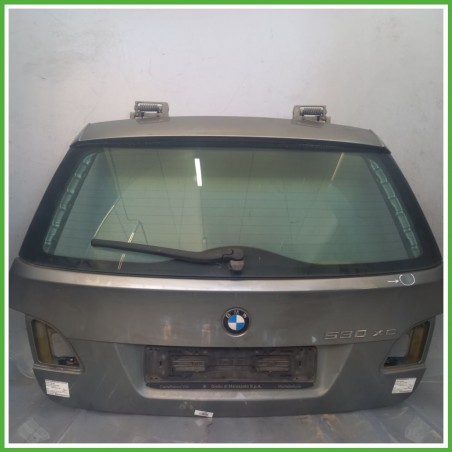 Portellone Bagagliaio Cofano Baule Posteriore BMW Serie 5 E60/E61 2007 2010 GRIGIO A08 SILBERGRAU METALLIC Station Wagon Usato