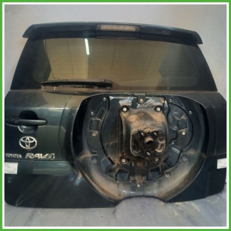 Portellone Bagagliaio Cofano Baule Posteriore TOYOTA RAV 4 3a Serie 2006 2010 GRIGIO SCURO SUV Originale Usato