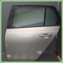 Porta Portiera Sportello Posteriore Sinistra SX GRIGIO CHIARO VOLKSWAGEN GOLF 5K/AJ Berlina 2008 2012 Originale Usato