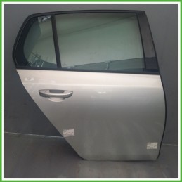 Porta Portiera Sportello Posteriore Destra DX GRIGIO CHIARO VOLKSWAGEN GOLF 5K/AJ Berlina 2008 2012 Originale Usato