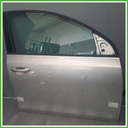 Porta Portiera Sportello Anteriore Destra DX GRIGIO CHIARO VOLKSWAGEN GOLF 5K/AJ Berlina 2008 2012 Originale Usato
