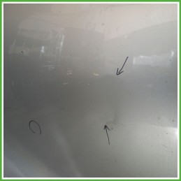 Porta Portiera Sportello Anteriore Destra DX GRIGIO CHIARO VOLKSWAGEN GOLF 5K/AJ Berlina 2008 2012 Originale Usato