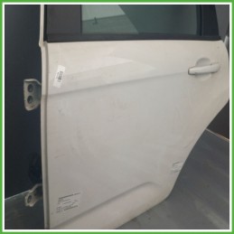 Porta Portiera Sportello Posteriore Sinistra SX BIANCO CITROEN C3 A51 Berlina 2009 2013 Originale Usato