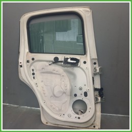 Porta Portiera Sportello Posteriore Sinistra SX BIANCO CITROEN C3 A51 Berlina 2009 2013 Originale Usato