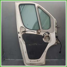 Porta Portiera Sportello Anteriore Sinistra SX BIANCO BANCHISA EWP PEUGEOT BOXER 0 2006 2014 Originale Usato