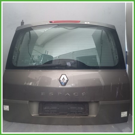 Portellone Bagagliaio Cofano Baule Posteriore RENAULT ESPACE 3a Serie 2002 2006 GRIGIO SCURO Monovolume Originale Usato