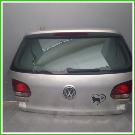Portellone Bagagliaio Cofano Baule Posteriore VOLKSWAGEN GOLF 5K/AJ 2008 2012 GRIGIO CHIARO Berlina Originale Usato