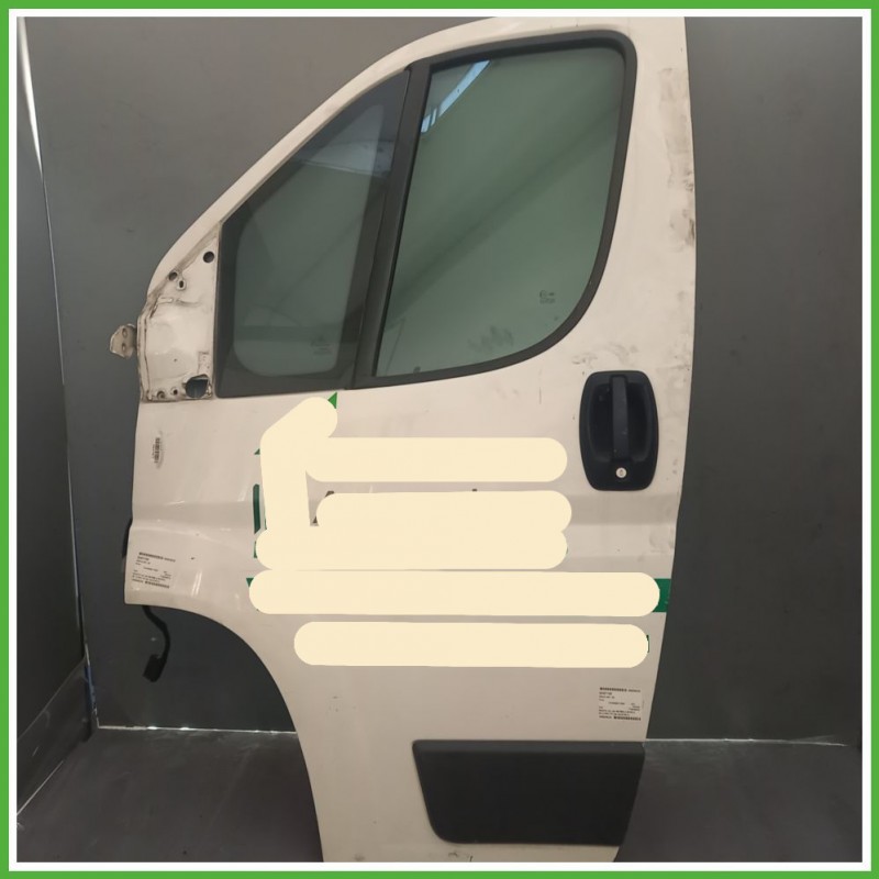 Porta Portiera Sportello Anteriore Sinistra SX BIANCO FIAT DUCATO 2J 0 2006 2012 Originale Usato