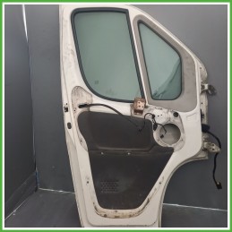 Porta Portiera Sportello Anteriore Sinistra SX BIANCO FIAT DUCATO 2J 0 2006 2012 Originale Usato