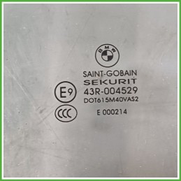 Cristallo Laterale Scendente Anteriore Sinistro SX BMW X3 F25 5 Porte 51337205849 2010 2014 SAINT-GOBAIN