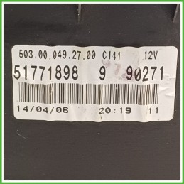 Quadro strumenti contachilometri tachimetro VEGLIA BORLETTI 503.00.049.27.00 FIAT PANDA 2Q 1.2 51711240