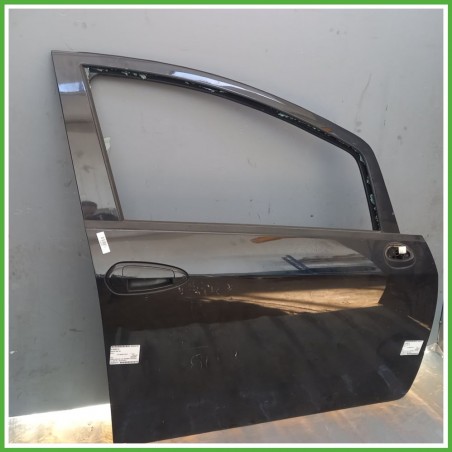 Porta Portiera Sportello Anteriore Destra DX NERO 876 NERO PROVOCATORE FIAT PUNTO EVO 3J Berlina 2009 2013 Originale Usato