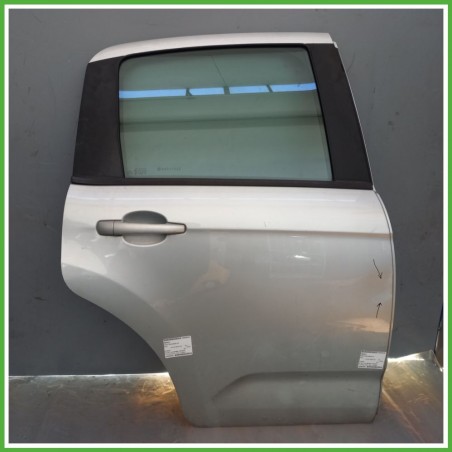 Porta Portiera Sportello Posteriore Destra DX GRIGIO CHIARO CITROEN C3 A51 Berlina 2009 2013 Originale Usato