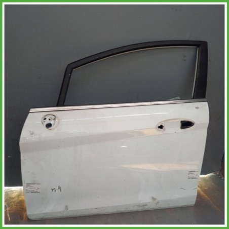 Porta Portiera Sportello Anteriore Sinistra SX BIANCO FROZEN WHITE FORD FIESTA CB1 Berlina 2008 2013 Originale Usato