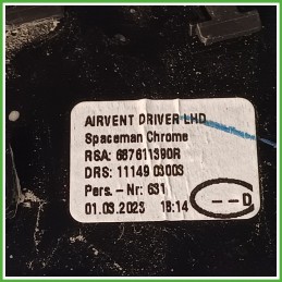 Bocchetta Climatizzazione Cruscotto Sinistro SX RENAULT CAPTUR 2A SERIE PLUG-IN 687610280R 2020