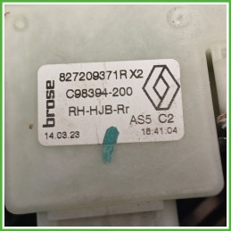 Alzacristalli Alzavetro Elettrico Posteriore Sinistro SX RENAULT CAPTUR 2A SERIE PLUG-IN 827216497R 2020 BROSE C98394-200