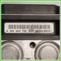 Centralina ABS Modulo Pompa BOSCH 0265950728 7701067590 RENAULT MEGANE 2a Serie Originale Usato
