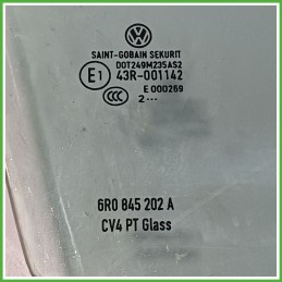 Cristallo Laterale Scendente Anteriore Destro DX VOLKSWAGEN POLO 6R 5 Porte 6R0845202A 2009 2012 SAINT-GOBAIN