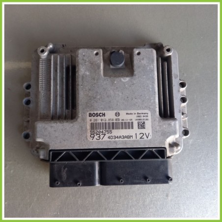 Centralina Motore Iniezione ECU BOSCH 0281012858 ALFA ROMEO 147 W8 1.9 JTD 88kw 55204755 2004 2011