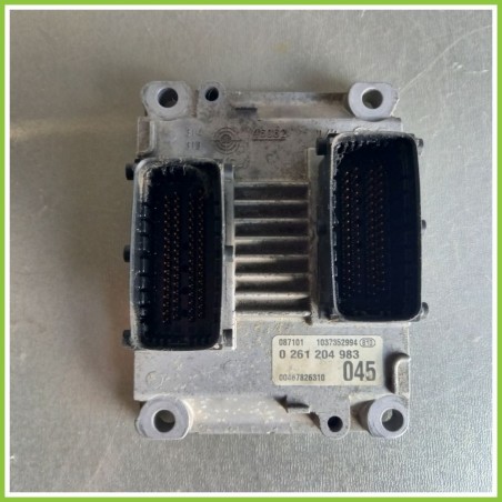 Centralina Motore Iniezione ECU BOSCH 0261204983 ALFA ROMEO 147 W8 1.9 JTD CONNECT 46782631 Diesel 2000 2006