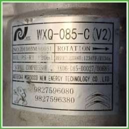 Compressore Clima AC Aria Condizionata PSA WXQ-085-C(V2) OPEL CORSA P2JO 9827596080