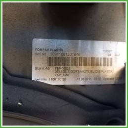 Pannello Cruscotto FIAT DOBLO 3V 1.6 16V 735510312 2009 2015 FIAT 735510312