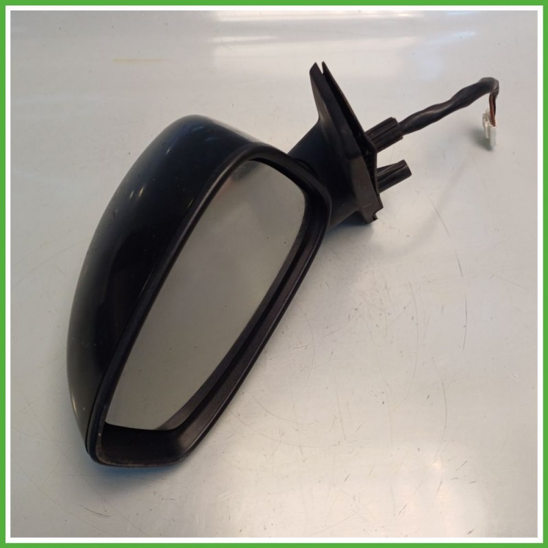 Specchio Specchietto Retrovisore Sinistro SX NERO FIAT IDEA 4D 2008 2012 Originale Usato