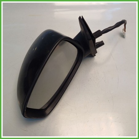 Specchio Specchietto Retrovisore Sinistro SX NERO FIAT IDEA 4D 2008 2012 Originale Usato
