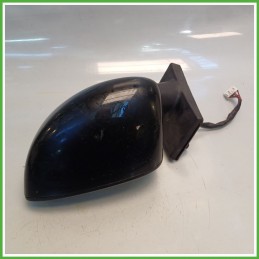 Specchio Specchietto Retrovisore Sinistro SX NERO FIAT IDEA 4D 2008 2012 Originale Usato