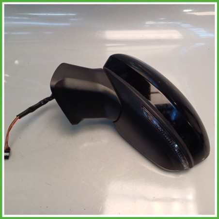 Specchio Specchietto Retrovisore Sinistro SX NERO RENAULT CAPTUR 2A SERIE 2019 MAGNA 205027 Originale Usato