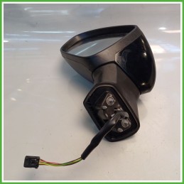Specchio Specchietto Retrovisore Sinistro SX NERO RENAULT CAPTUR 2A SERIE 2019 MAGNA 205027 Originale Usato