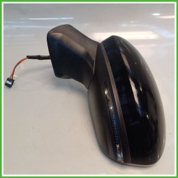 Specchio Specchietto Retrovisore Sinistro SX NERO RENAULT CAPTUR 2A SERIE 2019 MAGNA 205027 Originale Usato