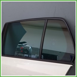Porta Portiera Sportello Posteriore Sinistra SX BIANCO VOLKSWAGEN GOLF 5K/AJ Berlina 2008 2012 Originale Usato