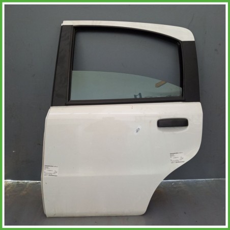 Porta Portiera Sportello Posteriore Sinistra SX BIANCO FIAT PANDA 2Q Berlina 2003 2010 Originale Usato