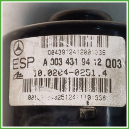 Centralina ABS Modulo Pompa ATE 10.0925-1500.3 A0034319312 MERCEDES-BENZ Classe C W/S203 Originale Usato