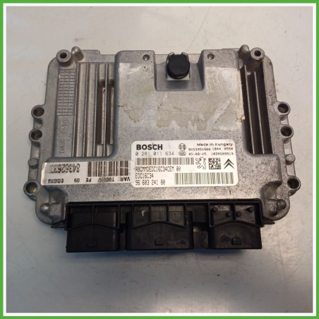 Centralina Motore Iniezione ECU BOSCH 0281011634 PEUGEOT 307 1.6 16V 80kw 1940WF 2005 2008