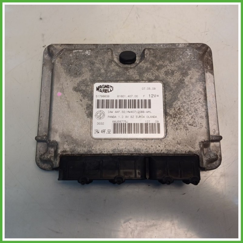 Centralina Motore Iniezione ECU MAGNETI MARELLI IAW4AF.S2 FIAT PANDA 2Q 1.2 44kw 51798638 2003 2010