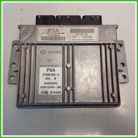Centralina Motore Iniezione ECU SAGEM 21584799-B CITROEN C3 2a Serie 1.4 54kw 1939GL 2005 2010