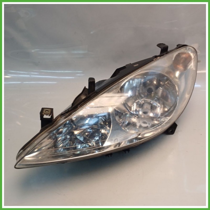 Faro Fanale Proiettore Anteriore Sinistro SX VALEO 89309071 PEUGEOT 307 6204Z2 Usato