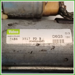 Motorino Avviamento VALEO D6G3 CITROEN C3 2a Serie 5802M9