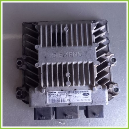 Centralina Motore Iniezione ECU SIEMENS 5WS40140E-T FORD FIESTA CBK 1.4 TDCI AMBIENTE 3S61-12A650-LC Diesel 2002 2005