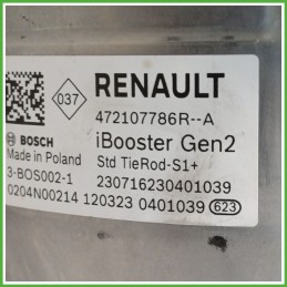 Servofreno Pompa Freni Depressore BOSCH 0204847407 RENAULT CAPTUR 2A SERIE PLUG-IN 472107123R