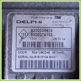 Centralina Iniezione Usata DELPHI R0410B024B