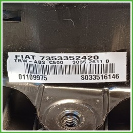 Airbag Guidatore Sinistro SX FIAT PUNTO CLASSIC 2U 1.2 735335242 2007 2011 TRW 3035-3611B