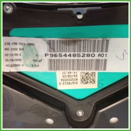 Quadro strumenti contachilometri tachimetro SAGEM 21678513-5 PEUGEOT 307 1.6 16V 6103K3