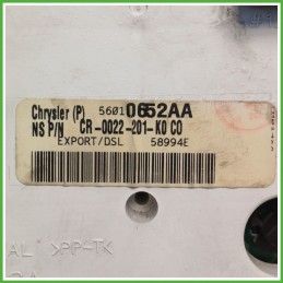 Quadro strumenti contachilometri tachimetro CHRYSLER 56010652AA JEEP GRAND CHEROKEE WG 2.7 K56010652AA