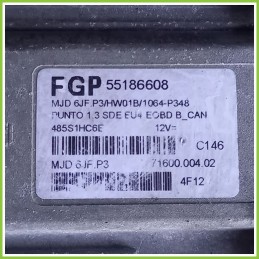 Centralina Iniezione Usata MAGNETIMARELLI MJD6JF.P3